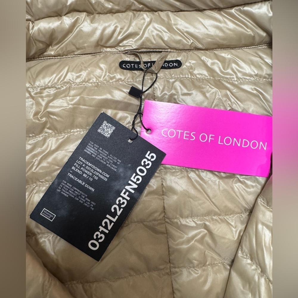COTES OF LONDON— reversible high shine jacket - Picture 3 of 9